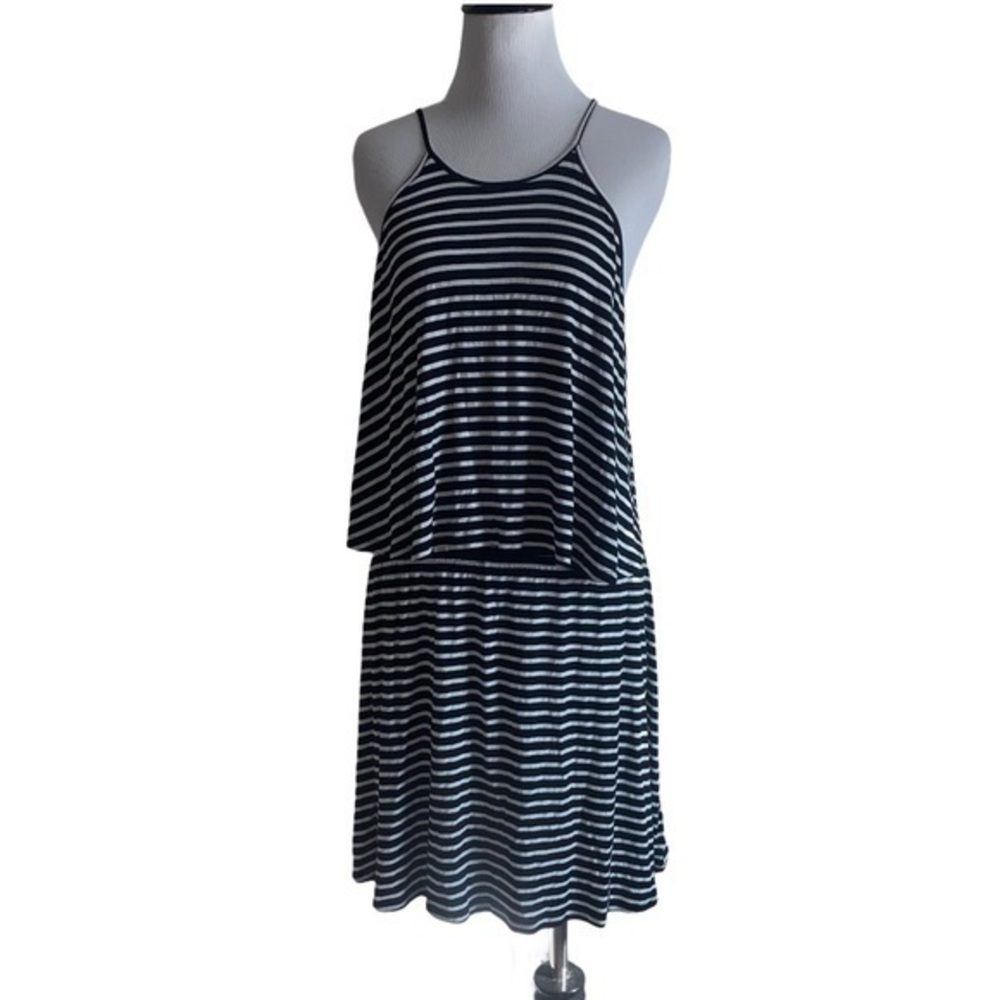 5/$30 🎈 Ultra‎ flirt XL black and white striped dress